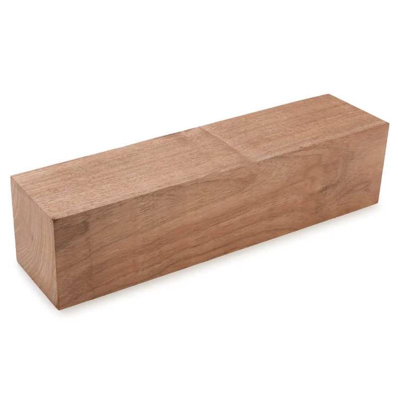 Walnut Wood Turning Stock - Thickness:3" - Width:3" - Length:12"
